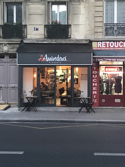 Pizza de Arrivederci pizzeria à Paris