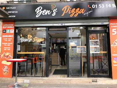 Pizza de BEN'S PIZZA ORIGINAL à Ivry-sur-Seine