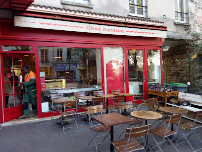Pizza de Chez Antoine à Paris