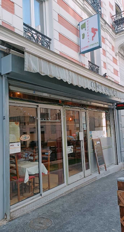 Pizza de Come Prima 20e à Paris