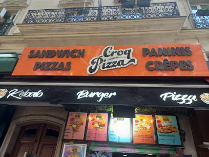 Pizza de Croq Pizza à Paris