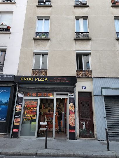 Pizza de Croq Pizza à Paris