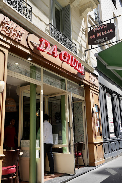 Pizza de Da Giulia à Paris