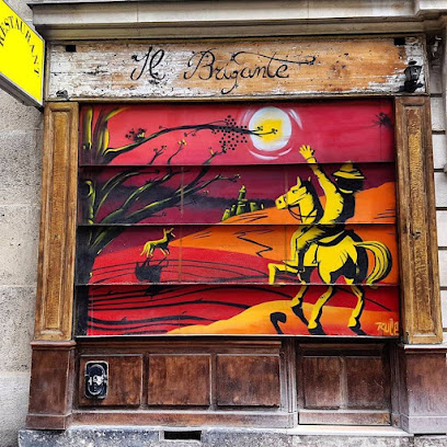Pizza de Il Brigante à Paris