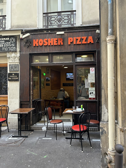 Pizza de Kosher Pizza à Paris
