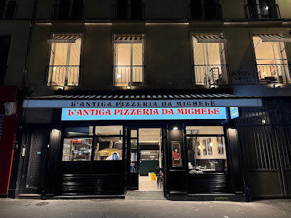 Pizza de L'Antica Pizzeria Da Michele à Paris