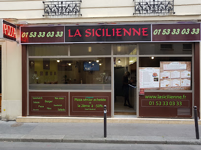 Pizza de La Sicilienne à Paris