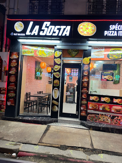 Pizza de La Sosta à Paris