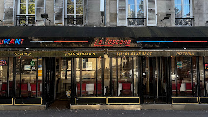 Pizza de La Toscana à Paris
