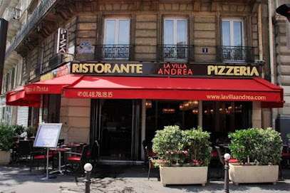 Pizza de La Villa Andrea à Paris
