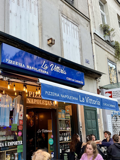Pizza de La Vittoria à Paris
