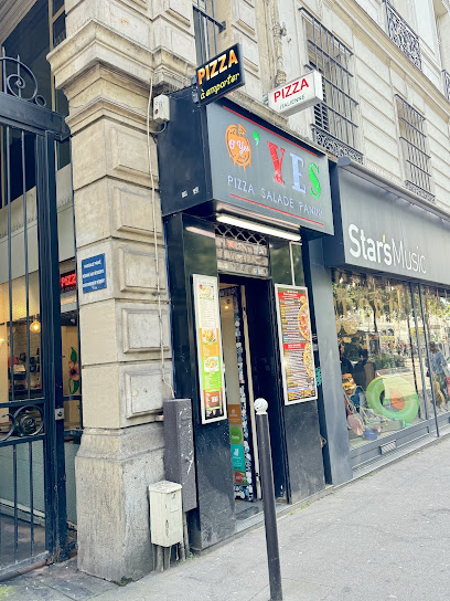 Pizza de O' Yes à Paris