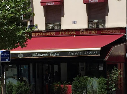 Pizza de Pizza Capri à Paris