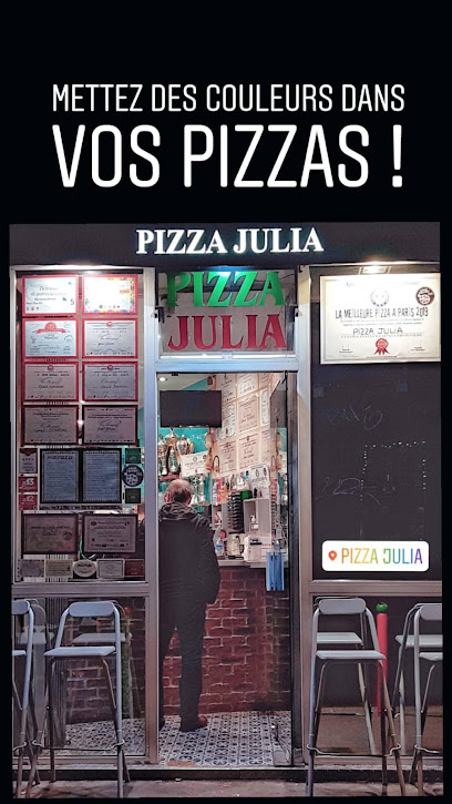 Pizza de Pizza Julia à Paris