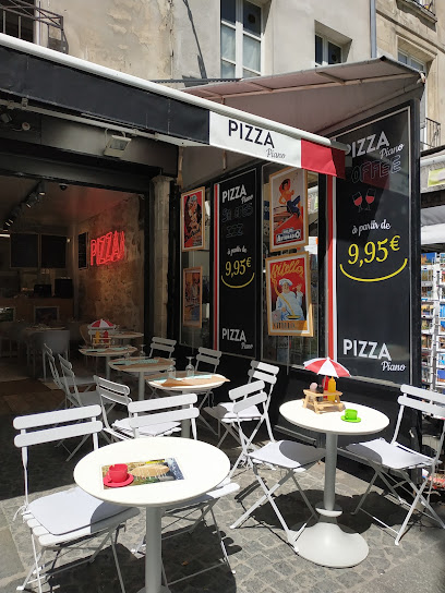 Pizza de Pizza Piano à Paris