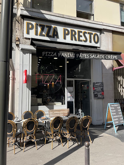 Pizza de Pizza Presto à Paris