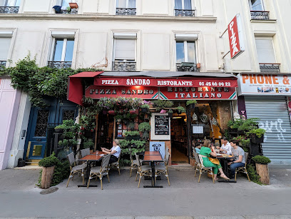 Pizza de Pizza Sandro à Paris