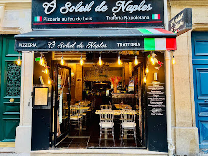 Pizza de Pizzeria restaurant Ô Soleil de Naples à Paris