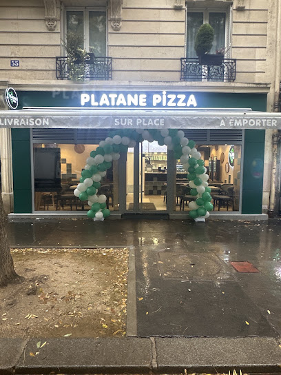 Pizza de Platane Pizza à Paris