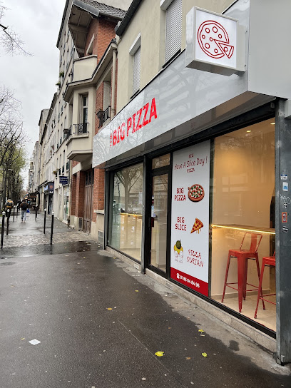 Pizza de The Big Pizza à Paris